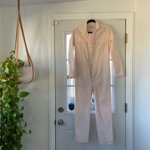 Madewell Light Pink Jumpsuit XS